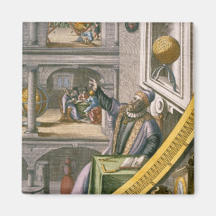 Imán Tycho Brahe (1546-1601) envejeció 40, entre su
