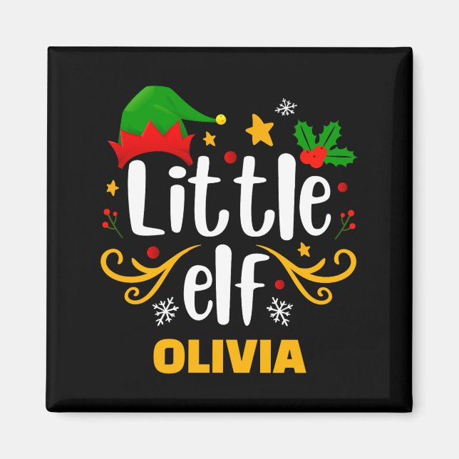 Imán Tygraphy Little Elf Fun Family Matching  (Frente)