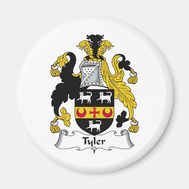 Imán Tyler Family Crest (Frente)