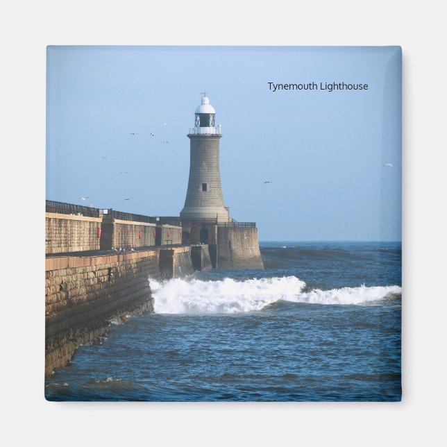 Imán Tynemouth Lighthouse Magnet (Frente)