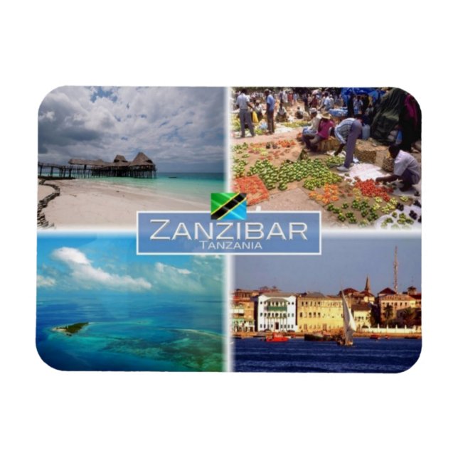 Imán TZ Tanzania - Zanzíbar - (Horizontal)