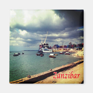 Imán TZ - Tanzania - Zanzíbar - Ferry atracado