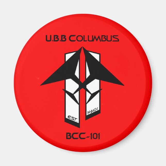 Imán U.B. Columbus Magnet (Frente)