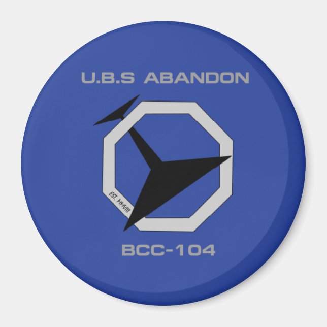Imán U.B.S. Abandon Magnet (Frente)