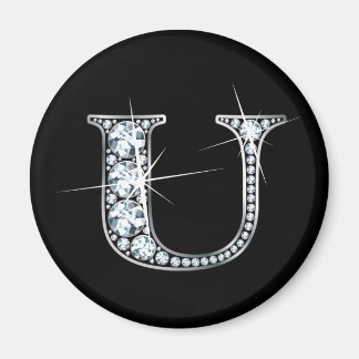 Imán "U" Diamond Bling Magnet