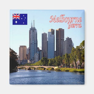 Imán UA - Australia - Melbourne - Río Yarra