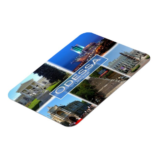 Imán UA Ucrania - Odessa - (Lado Izquierdo)