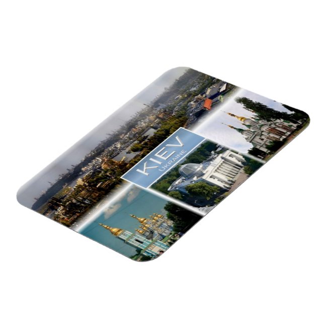 Imán UA Ukraine - Kiev - (Lado Izquierdo)