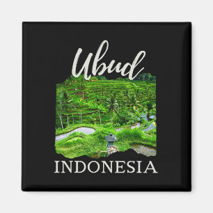 Imán Ubud Li Indonesia Recuerdo Yoga Meditación Arroz P