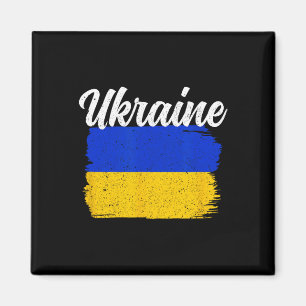 Imán Ucrania Apoya Bandera de Ucrania Libertad Solidari