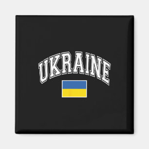Imán Ucrania Bandera Ucraniana Gráfico 2