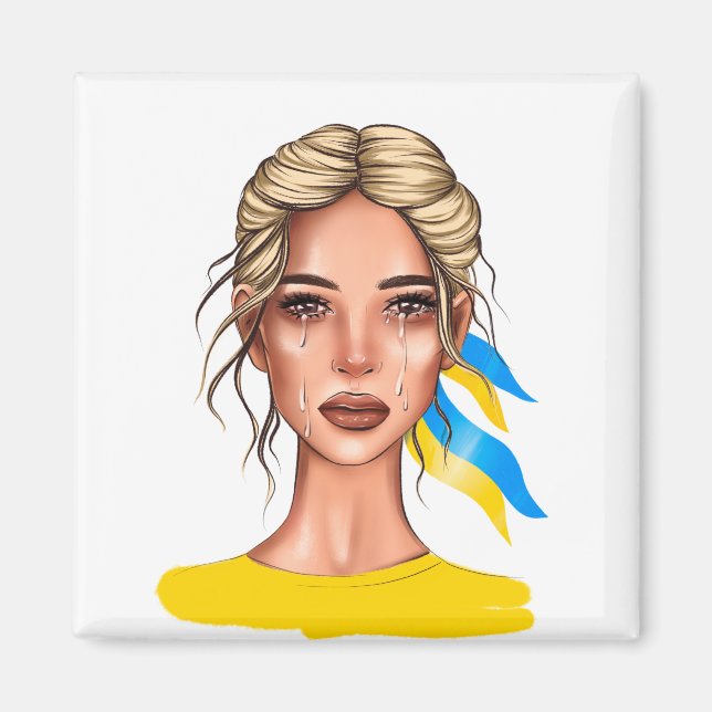 Imán Ucrania detenga la ruina de la guerra (Frente)