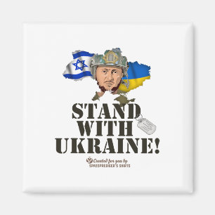 Imán Ucrania Israel Banderas Selenskyj Apoya a Ucrania