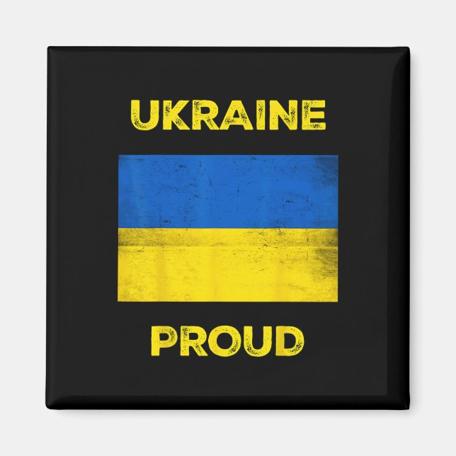 Imán Ucrania Orgullosa (Frente)