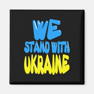 Imán Ucrania Tridente Ucrania Bandera Bandera ucraniana
