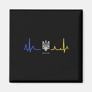 Imán Ucrania Tryzub Bandera Ucraniana Tridente Zelensky