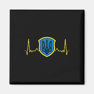 Imán Ucrania Ucranianos Ucraniano Kiev Trysub Bandera 1