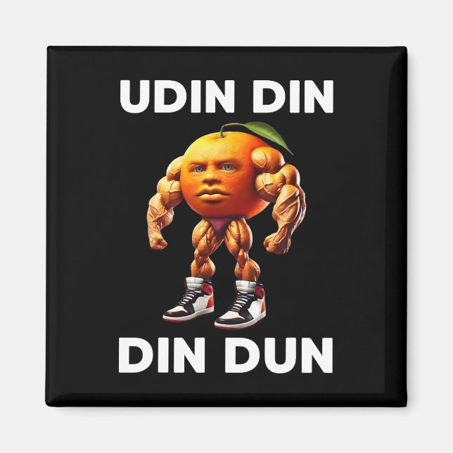 Imán Udin Din Din Dun Italian Brainrot Meme Udindindind (Frente)