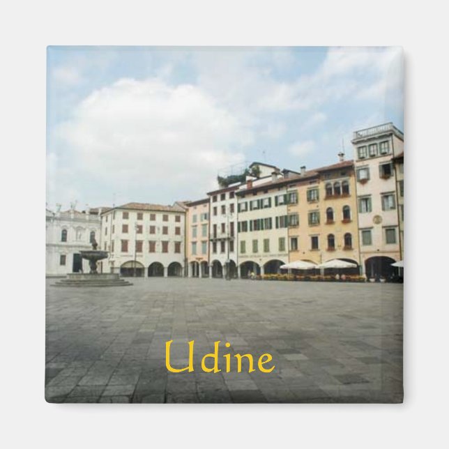 Imán Udine, Italia (Frente)