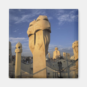 Imán UE, España, Cataluña, Barcelona. Antonio Gaudi's