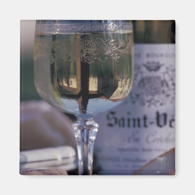 Imán UE, Francia, Chablis, vino local (Frente)