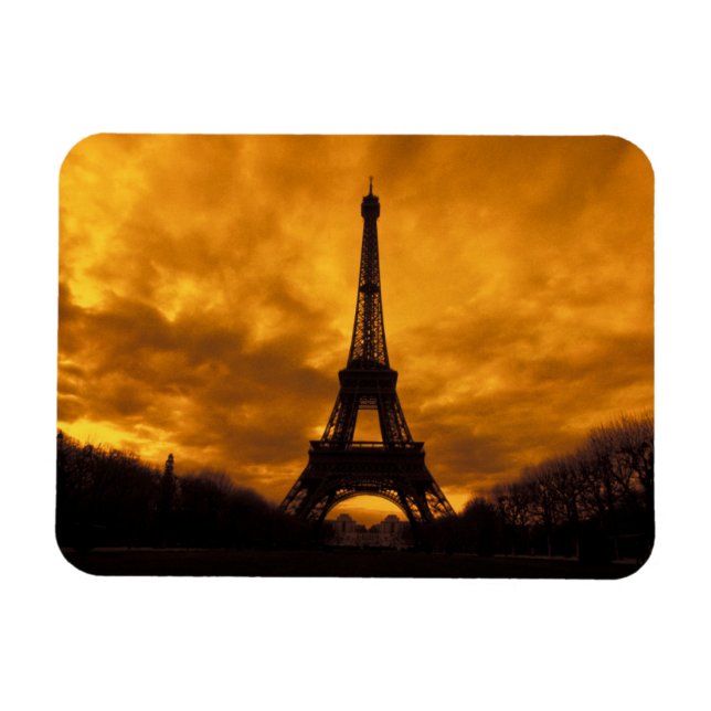 Imán UE, Francia, París.  Torre Eiffel. (Horizontal)