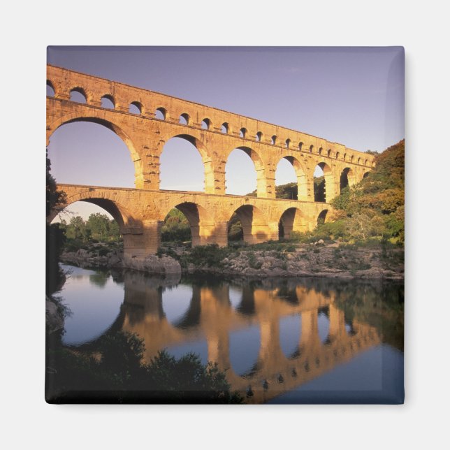 Imán UE, Francia, Provenza, Gard, Pont du Gard. (Frente)