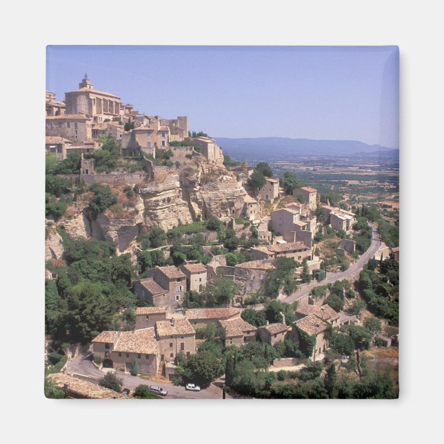 Imán UE, Francia, Provenza, Luberon, Gordes (Frente)