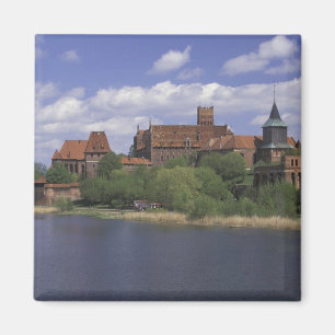 Imán UE, Polonia, Pomerania, Malbork. Europa's