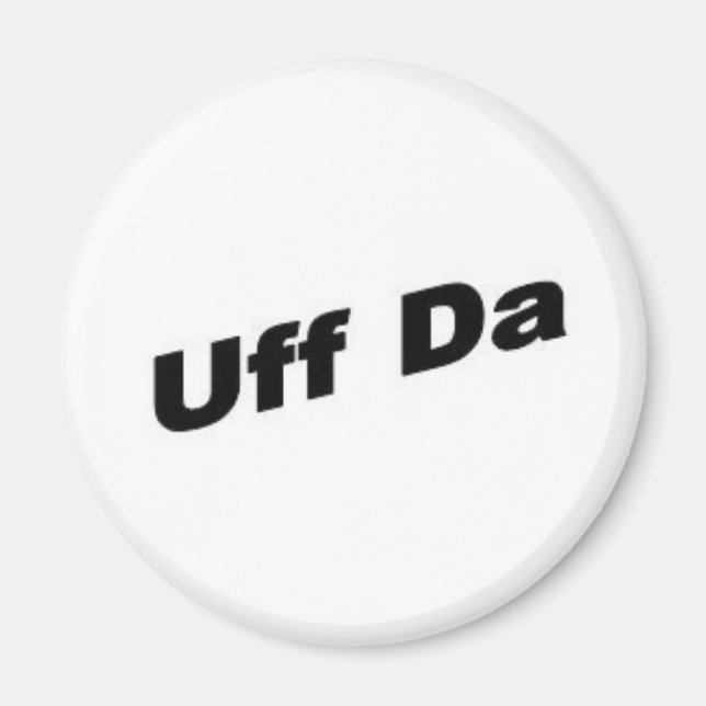 Imán Uff Da (Frente)