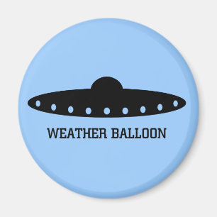 Imán UFO del globo de tiempo