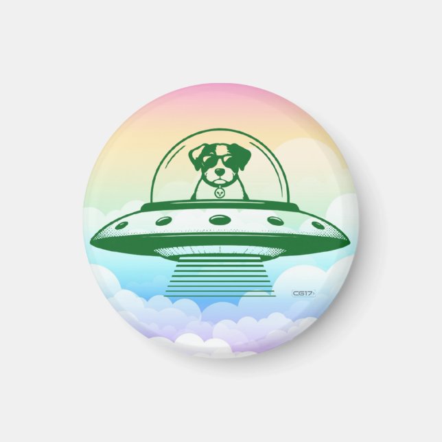 IMÁN UFO PETS (Frente)