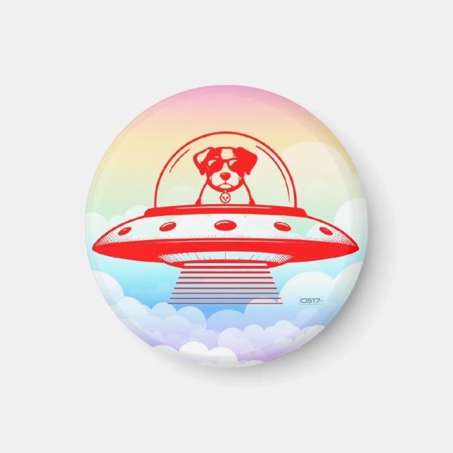 IMÁN UFO PETS (Frente)