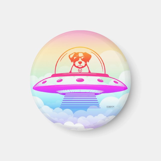 IMÁN UFO PETS (Frente)