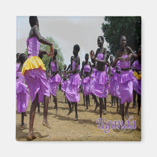 Imán UGANDA004, celebraciones culturales, África, Fridg