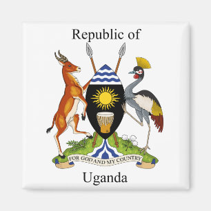 Imán Uganda - Escudo de armas - Corriente