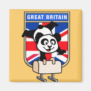 Imán UK Pommel Horse Panda