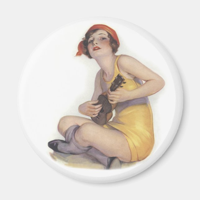 Imán Uke Jugando El Magnate De Flapper (Frente)