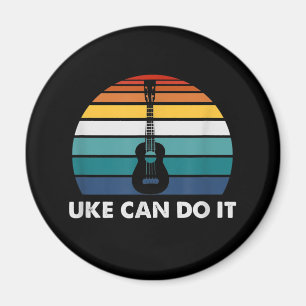Imán Uke lo puede hacer Gracioso Regalo De Guitarra Del