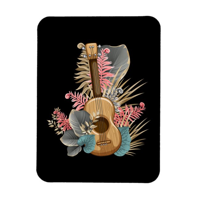 Imán Uke Ukulele Guitar - Ukulele, guitarrista músico (Vertical)