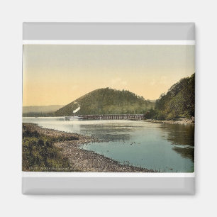 Imán Ullswater, Pooley Bridge Pier, Lake District, Engl