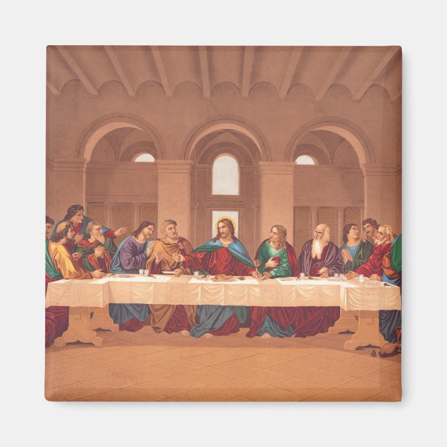Imán Última Cena de Jesucristo (Frente)