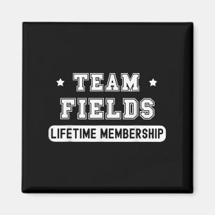Imán Última familia divertida de pertenencia a Team Fie