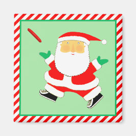 Imán Ultimate Frisbee Player Holiday Gift