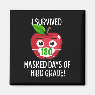 Imán Último Día De La Escuela 180 Días De Tercer Grado