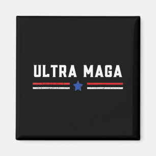 Imán Ultra MAGA Y Orgulloso De It Anti-Biden