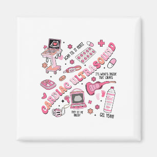 Imán Ultrasonido Cardiaco Valentine para Enfermera Vale