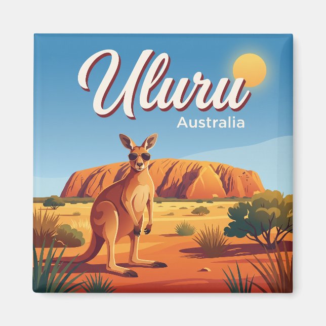 Imán Uluru Australia (Frente)