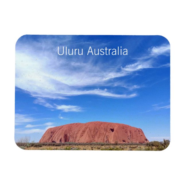 Imán Uluru Australia Magnet (Horizontal)