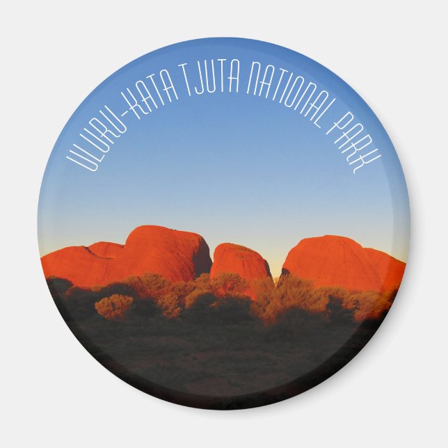 Imán uluru kata tjuta (Frente)